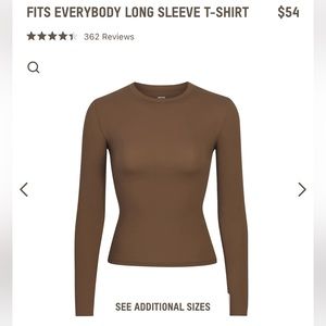 SKIMS | Fits Everybody Long Sleeve T-Shirt